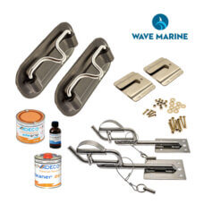 pvc snap davits