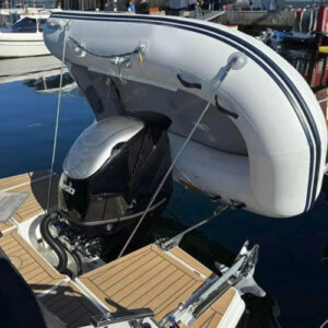 extra extended snap davits